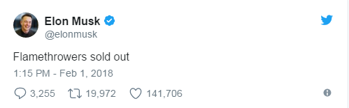 20000台火焰喷射器售空！这可能是一个新的商机