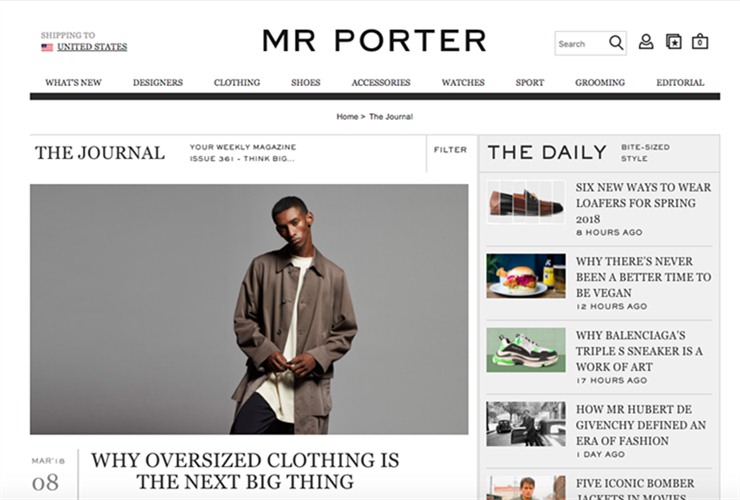 3个男士时尚电商品牌教你如何内容营销赚男人的钱