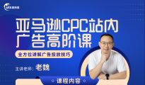 亚马逊选品与爆款打造精品课程（第52期）5月19日